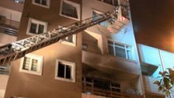 Üsküdar'da ev yangını: 1 kişi ağır yaralandı