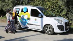Mersin'de koronavirüse karşı 'Anne Taksi' hizmeti