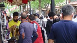Diyarbakır'da caddeler doldu, tedbirler yok sayıldı