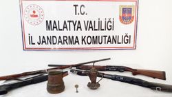 Malatya’da tarihi eser kaçakçılarına operasyon