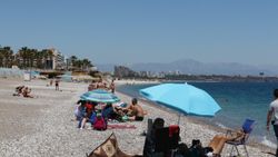 Antalya'da iki mevsim bir arada