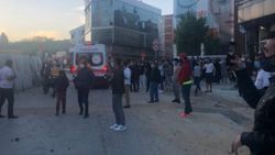 Pendik'te metro inşaatında patlama