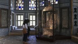 Arife Tahtı, Topkapı Sarayı'nda sergilenmeye başlandı