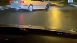 Maltepe'de, kısıtlama saatinde drift atarak ilerledi