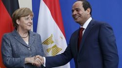 Angela Merkel, Sisi ile görüştü