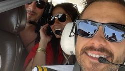 Ümit Erdim, Demet Özdemir ve Oğuzhan Koç'u uçurdu