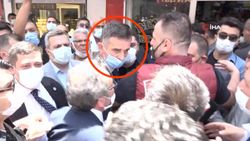 İyi Parti'liler ile muhabir arasında gerginlik