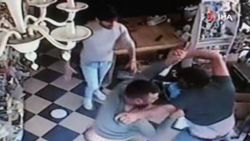 Avcılar’da bir kişi hasmının kafasına televizyon fırlattı