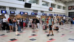 Antalya'ya 5 ayda 747 bin turist geldi