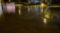 Karabük’te ev ve bahçeleri su bastı