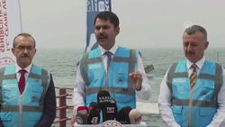 Murat Kurum: Bugüne kadar 5 bin 306 metreküp müsilaj toplandı