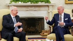Joe Biden, İsrail Cumhurbaşkanı Rivlin ile görüştü