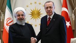 Cumhurbaşkanı Erdoğan Hasan Ruhani ile görüştü