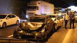 Kocaeli TEM'deki zincirleme kazada 5 kişi yaralandı