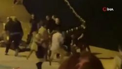 Büyükçekmece'de kavga: Mekan çalışanları müşterileri denize attı