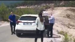 CHP'li vekilden yangın bölgesindeki muhabire çirkin müdahale