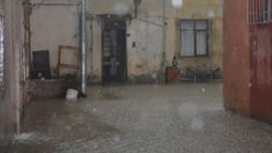Ordu'da sağanak yağış etkili oldu