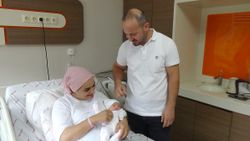 Trabzon’da 20 yıl sonra ilk bebek sevincini yaşadılar