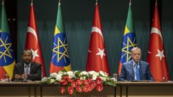 Cumhurbaşkanı Erdoğan ile Etiyopya Başbakanı'ndan ortak açıklama
