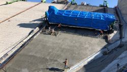 Yoncalı Barajı’nın ön yüz beton imalatına başlandı