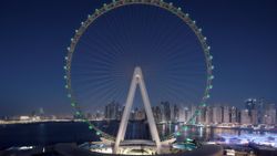 Dubai'de 1750 kişilik dünyanın en büyük dönme dolabı