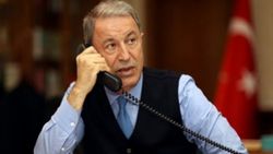Milli Savunma Bakanı Hulusi Akar, ABD'li meslektaşı Austin ile telefonda görüştü