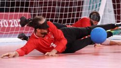 Tokyo Paralimpik Oyunları'nda Türkiye gol bol takımı, Çin'i yendi