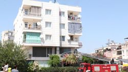 Antalya'daki balık restoranının bacası yandı