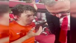 Cumhurbaşkanı Erdoğan'dan milli sporcu Abdullah Öztürk'e tebrik telefonu