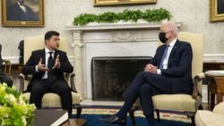 Joe Biden ve Vladimir Zelenskiy, Beyaz Saray'da bir araya geldi