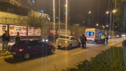 Zonguldak'ta köpeğe çarpmamak için otomobile çarptı
