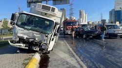 Esenyurt'ta kaza geçiren polis memuru için meslektaşları seferber oldu