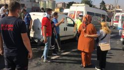 Kayseri'de zincirleme kaza: 8 yaralı