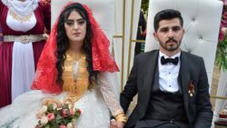 Şırnak'ta damada 373 bin geline ise 1 kilo altın takıldı