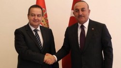Mevlüt Çavuşoğlu, Sırbistan Ulusal Meclisi Başkanı Daçiç ile görüştü