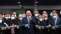 Cumhurbaşkanı Erdoğan, AK Parti Kırşehir İl Başkanlığı binasının açılışını yaptı