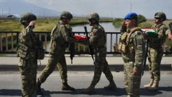 Türk askeri 'Sarsılmaz Kardeşlik 2021 Tatbikatı' için Nahçıvan'da