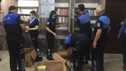 Polisten köy okuluna 500 kitap