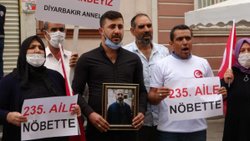 Diyarbakır'da evlat nöbetindeki aile sayısı 234 oldu