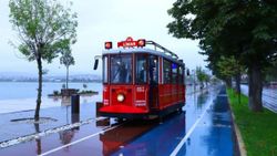 Ordu'da nostaljik tramvay hizmete girdi
