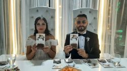 Osmaniye'de evlenen çift, sokak hayvanlarını unutmadı