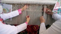 Erzurum'da asırlık Bardız kilimi, eski motifleriyle yeniden dokunuyor