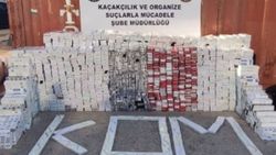 Gaziantep'te bir haftada 37 bin paket kaçak sigara yakalandı