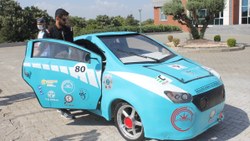 Osmaniye’de üniversitelilerin geliştirdiği elektrikli otomobil ‘Börü’ 