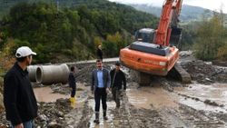 Kastamonu'da ikinci sel felaketinin ardından köprüler onarıldı