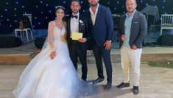 Antalya'da evlenen çifte, kripto para takıldı