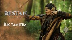 Başrollerinde Ebru Şahin ve Edip Tepeli var! Destan'dan ilk tanıtım geldi
