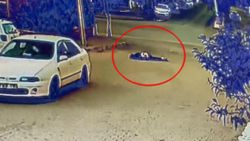 Aydın'da boşanma aşamasındaki eşinin yanında gördüğü kişiye çarpan sürücü kamerada