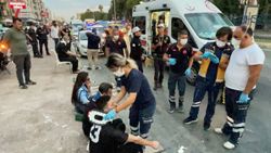 Mersin'de özel halk otobüsü ile minibüs çarpıştı