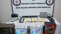 Şanlıurfa’da yasadışı bahis operasyonu